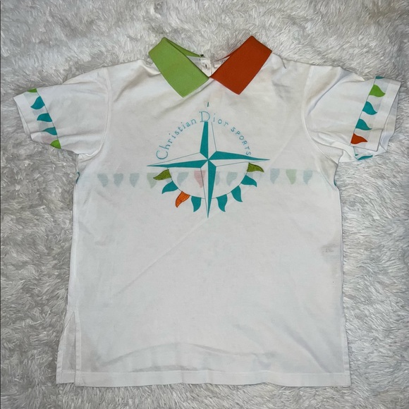 Authentic Christian Dior Sports Polo Shirt Size M - Picture 5 of 13